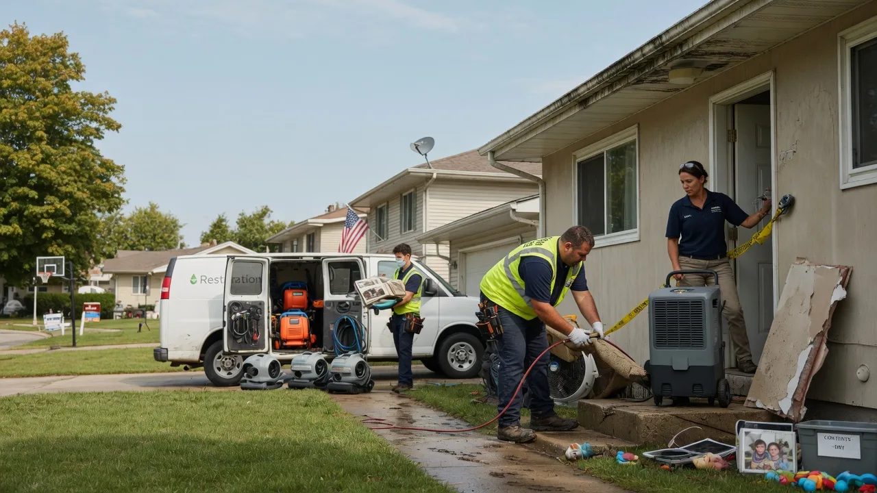 Water Damage Restoration in Eastlake, MI near me